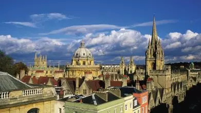 Rooftop view of Oxford