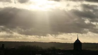 Oxford cloudy skyline