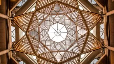 Schwarzman Centre interior roof