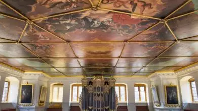 Ceiling of the Sheldonian Theatre 