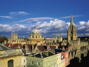 Rooftop view of Oxford