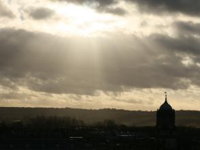 Oxford cloudy skyline