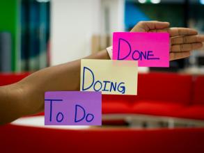 Project Management Done, Doing and To Do image