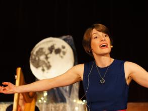 Image of Storytelling for Researchers Public Speaking workshop leader Polly Tisdall